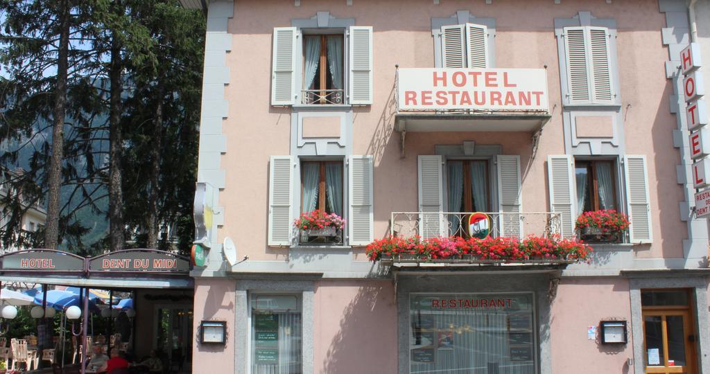 La Dent-Du-Midi Hotel & Restaurant Saint-Maurice Zewnętrze zdjęcie